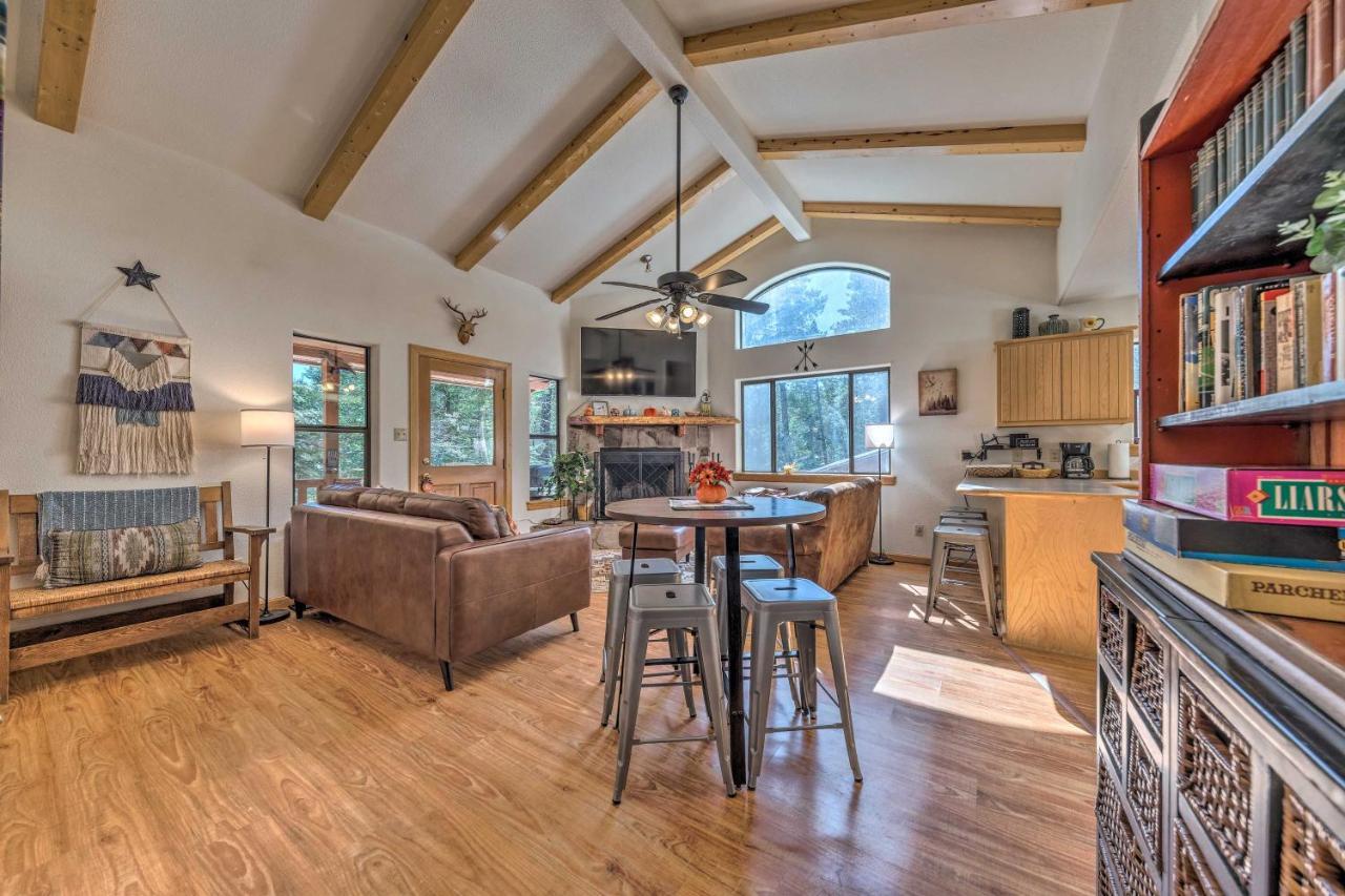 Charming Coppertop Cloudcroft Cabin 3 Mi To Ski Exterior photo